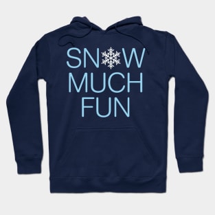 Snow Much Fun Pun Hoodie